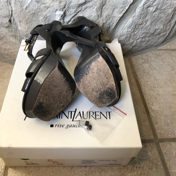 Yves Saint Laurent Tribute 105 sandals Seppia - Picture 7 of 7